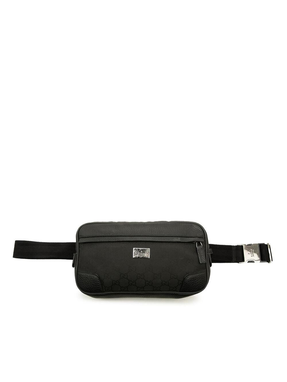 Gucci Gg Nylon Waist Sling Bag Pre- #360459G48B